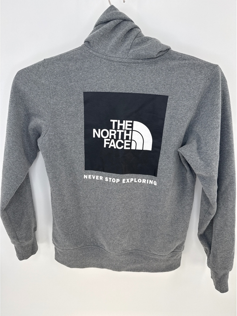 The North Face Men's Gray Pullover Hoodie Sweatshirt, Size Small - Picture 2 of 7